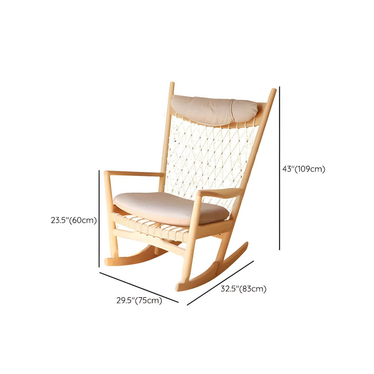 Classic design rocking chair