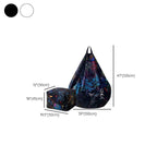 Colorful bean bag set for living room