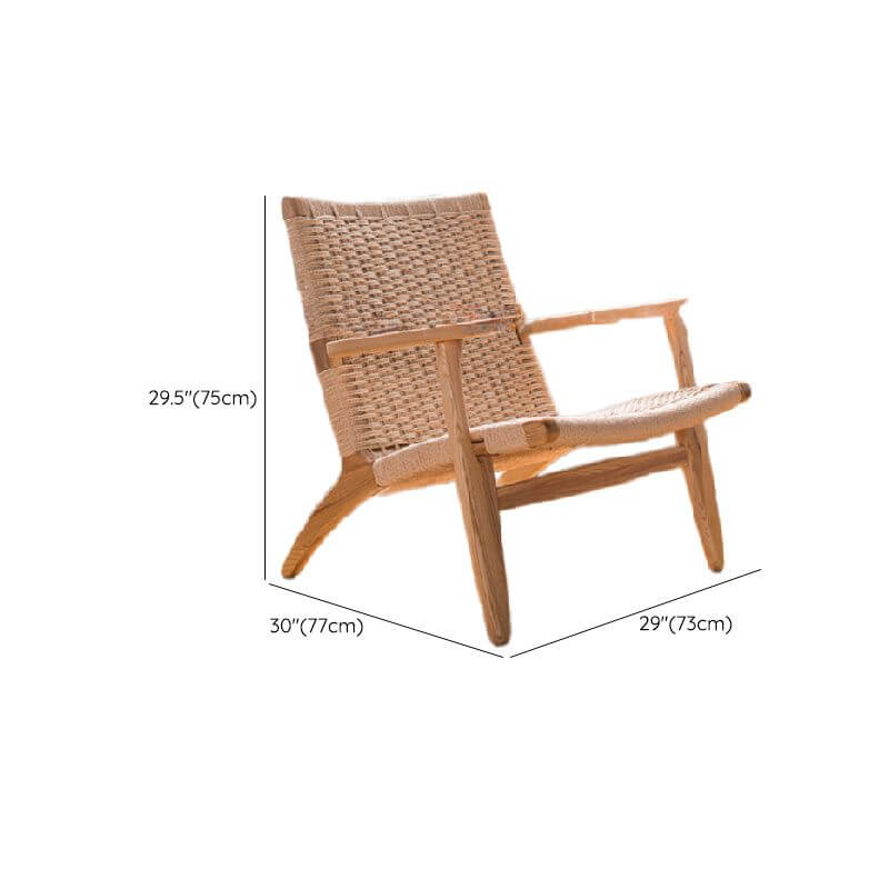 Auburn accent chair with no ottoman