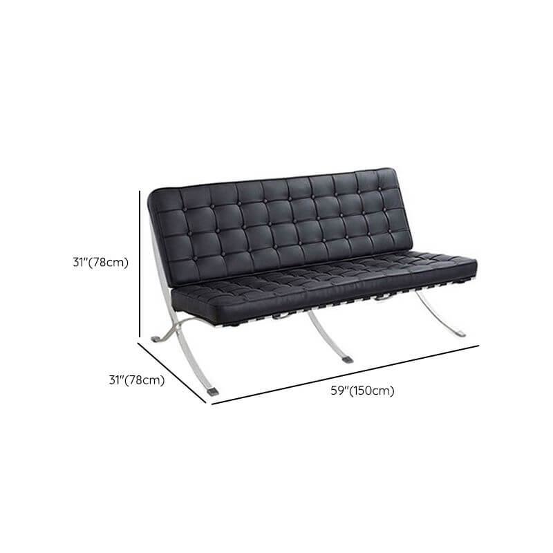 Midnight Black Lounge Chair showcasing sleek design