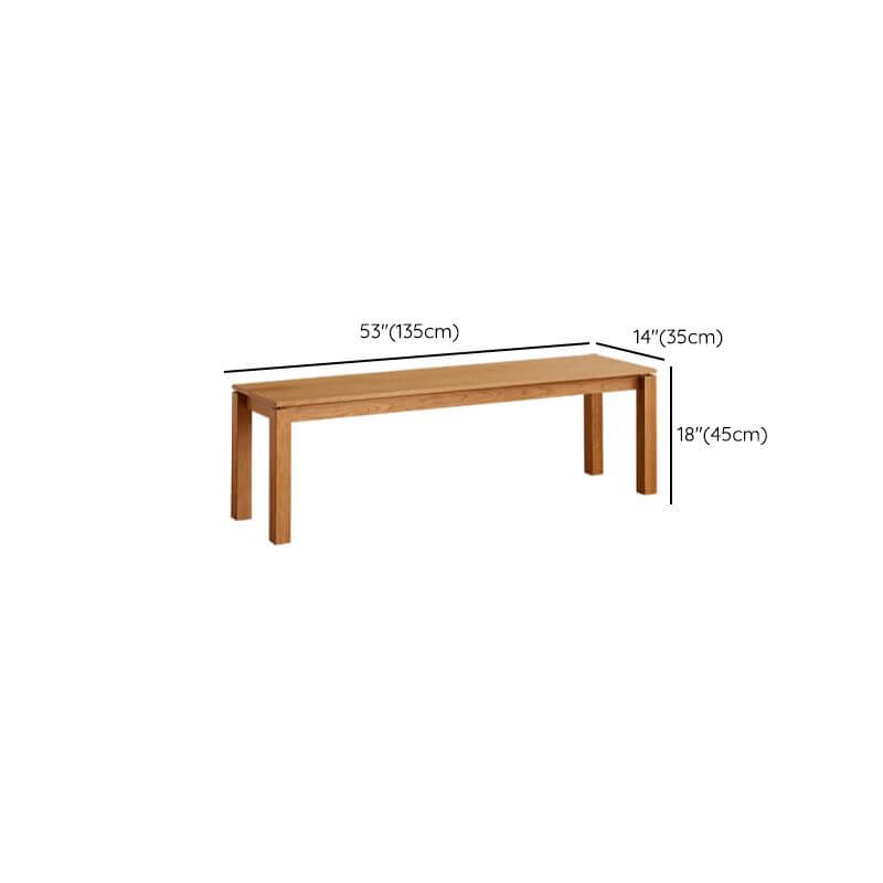Durable Wood Bench for Entryway