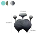 Trendy Solid Color Arm Chair button-tufted close-up