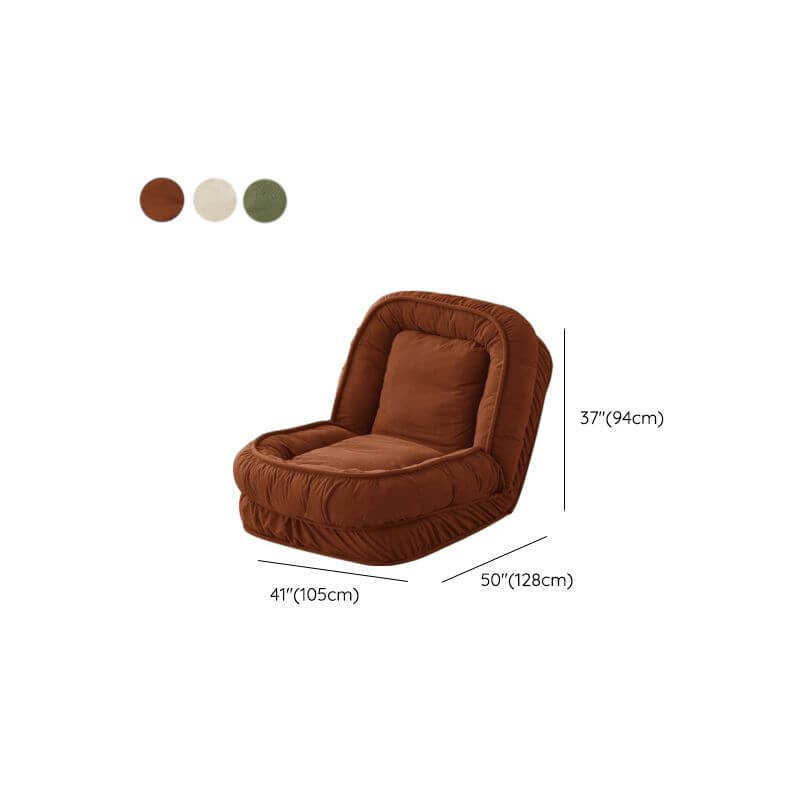 Modern side chair with no nailhead trim