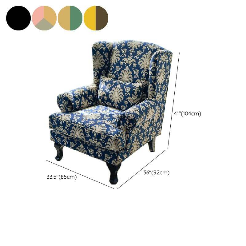 Vibrant Floral Design Chair