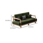 Modern living room with stylish sofa