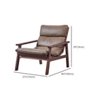 Close-up of genuine leather upholstery