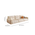 Neutral color scheme sofa