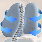 Sky Blue Upholstered Desk Chair with Adjustable Headrest and Arms