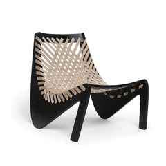 Sleek Outdoor Lounge Chair with Durable Aluminum and Wicker