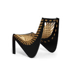 Sleek Outdoor Lounge Chair with Durable Aluminum and Wicker