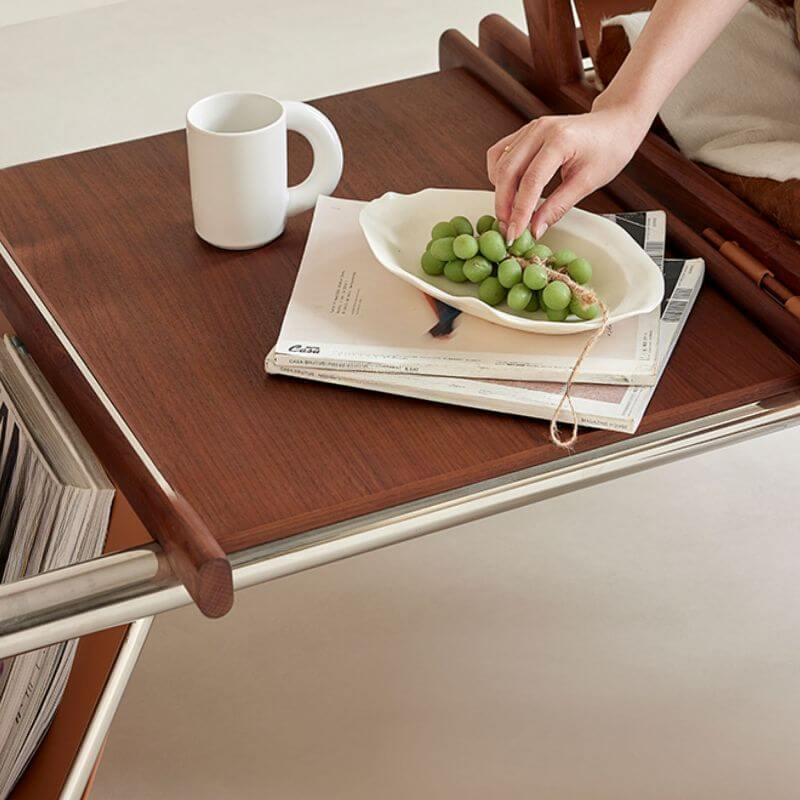 Sliding-Track Upholstered Bench Set Featuring Realistic Faux-Leather Cushions