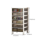 Slim Acrylic Drawer Filing Cabinet With Smoky Clear Fronts Dimensions