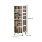 Slim Acrylic Drawer Filing Cabinet With Smoky Clear Fronts Dimensions