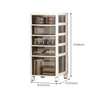 Slim Acrylic Drawer Filing Cabinet With Smoky Clear Fronts Dimensions
