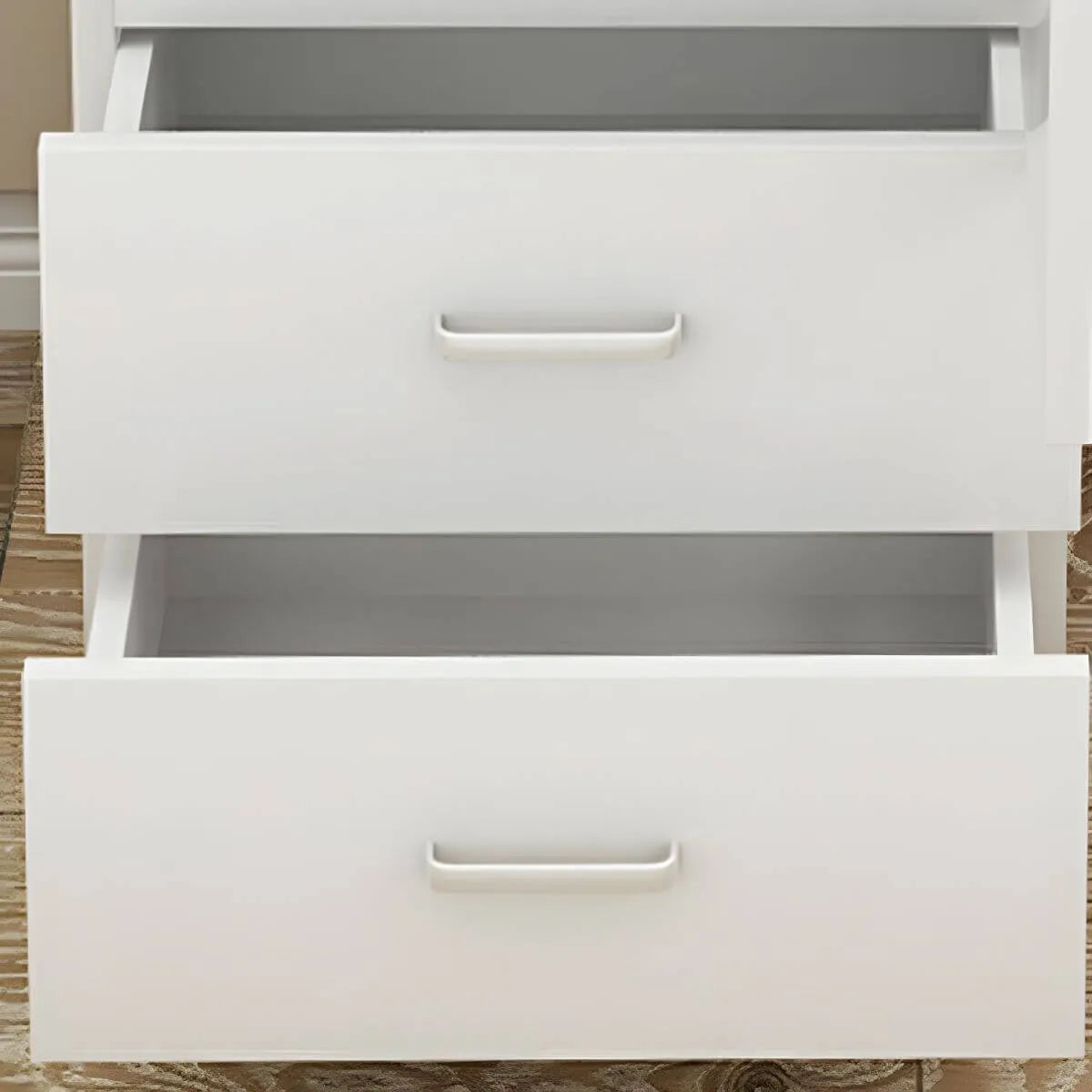 Slim Japandi Wood Armoire Cabinet With Shelves for Small Spaces