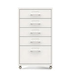 Slim Metal Storage Filing Cabinet Series With Casters And Drawers