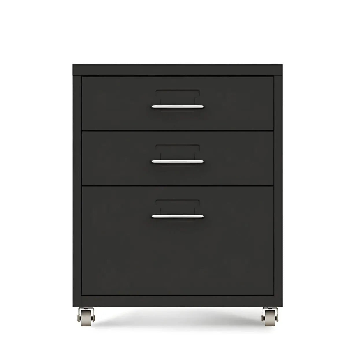 Slim Metal Storage Filing Cabinet Series With Casters And Drawers