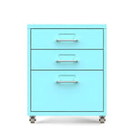 Slim Metal Storage Filing Cabinet Series With Casters And Drawers