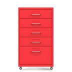 Slim Metal Storage Filing Cabinet Series With Casters And Drawers