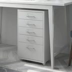 Slim Metal Storage Filing Cabinet Series With Casters And Drawers