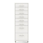 Slim Metal Storage Filing Cabinet Series With Casters And Drawers