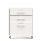 Slim Metal Storage Filing Cabinet Series With Casters And Drawers