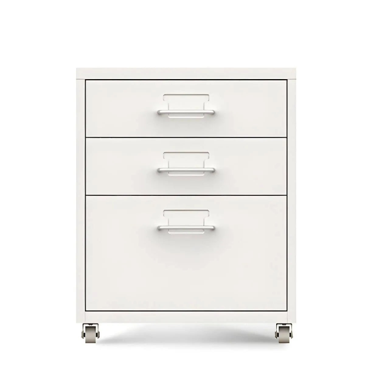 Slim Metal Storage Filing Cabinet Series With Casters And Drawers