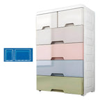 Slim Multicolor Storage Armoire With Drawers for Small Spaces
