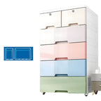 Slim Multicolor Storage Armoire With Drawers for Small Spaces