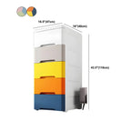 Slim Multicolor Storage Armoire With Drawers for Small Spaces Dimensions
