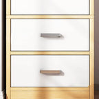 Slim Scandinavian Wardrobe Armoire With Drawers and Shelves