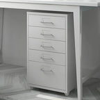 Slim Steel Rolling File Cabinets With Removable Drawers
