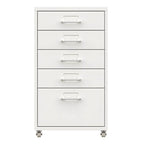 Slim Steel Rolling File Cabinets With Removable Drawers