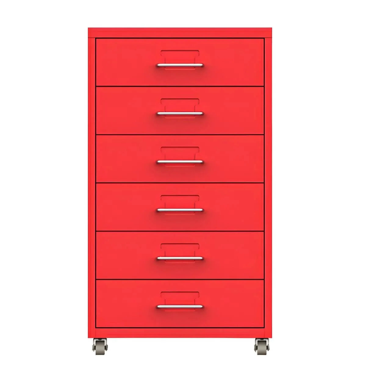 Slim Steel Rolling File Cabinets With Removable Drawers