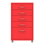 Slim Steel Rolling File Cabinets With Removable Drawers