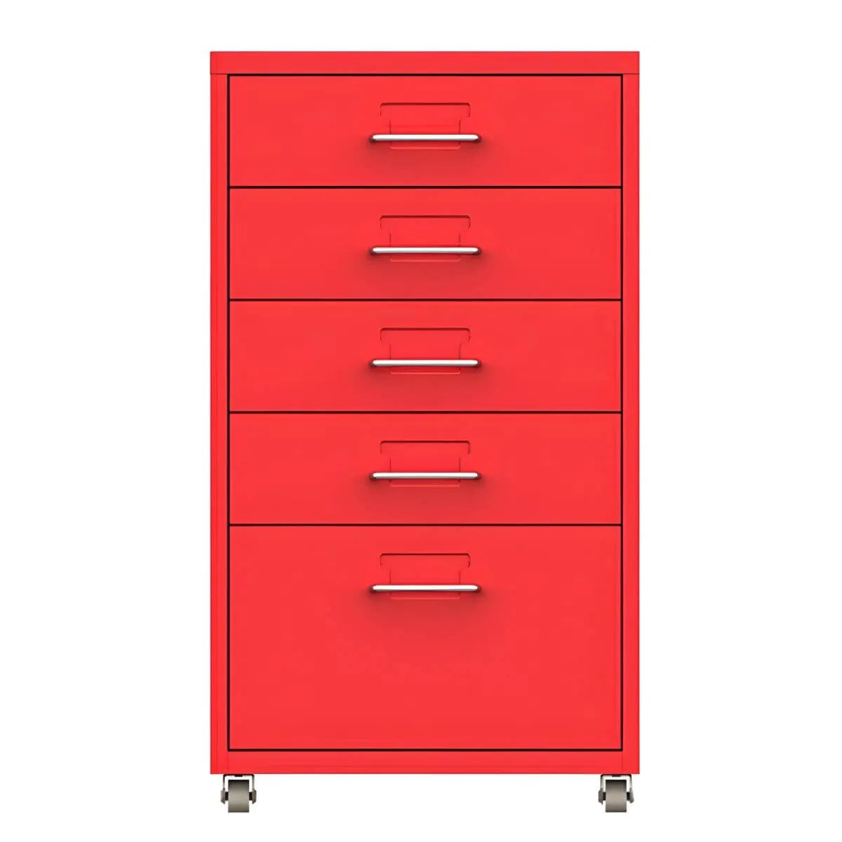 Slim Steel Rolling File Cabinets With Removable Drawers