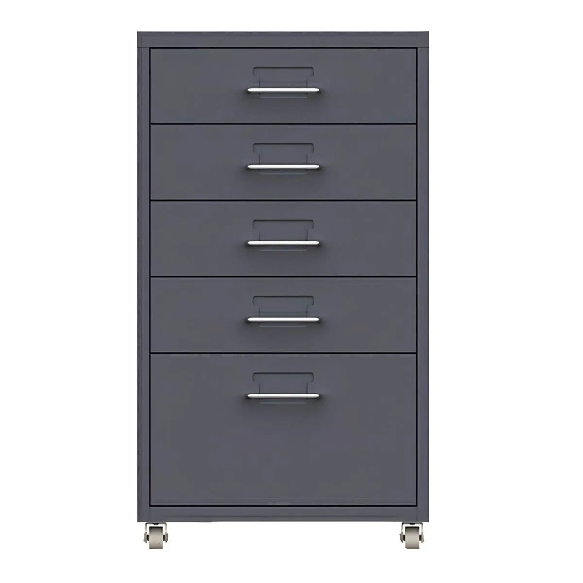 Slim Steel Rolling File Cabinets With Removable Drawers
