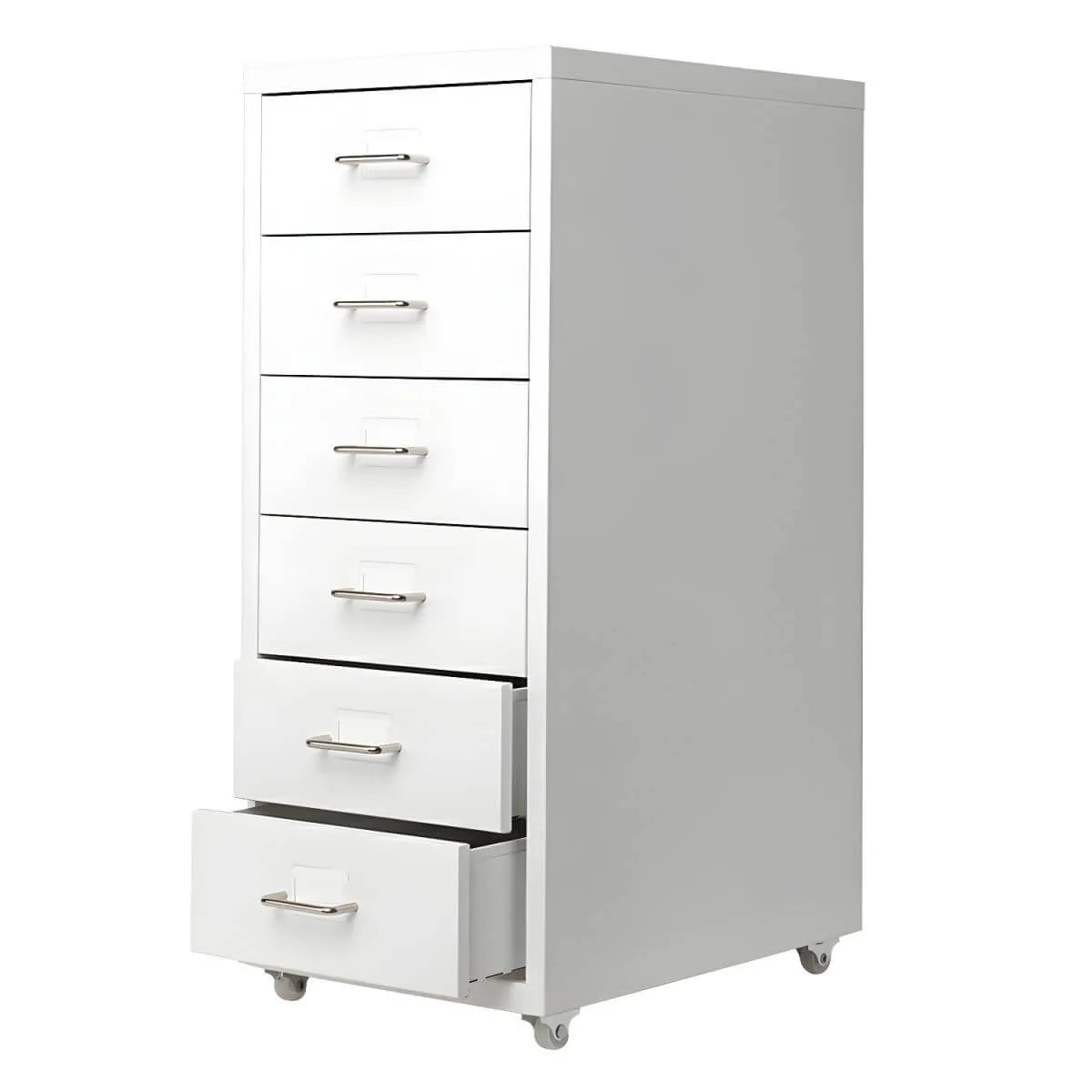 Slim Steel Rolling File Cabinets With Removable Drawers