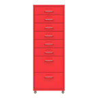 Slim Steel Rolling File Cabinets With Removable Drawers