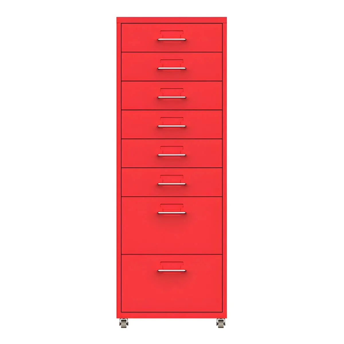 Slim Steel Rolling File Cabinets With Removable Drawers