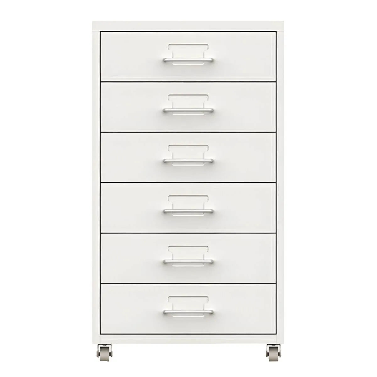 Slim Steel Rolling File Cabinets With Removable Drawers