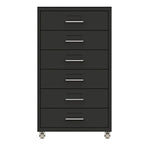 Slim Steel Rolling File Cabinets With Removable Drawers