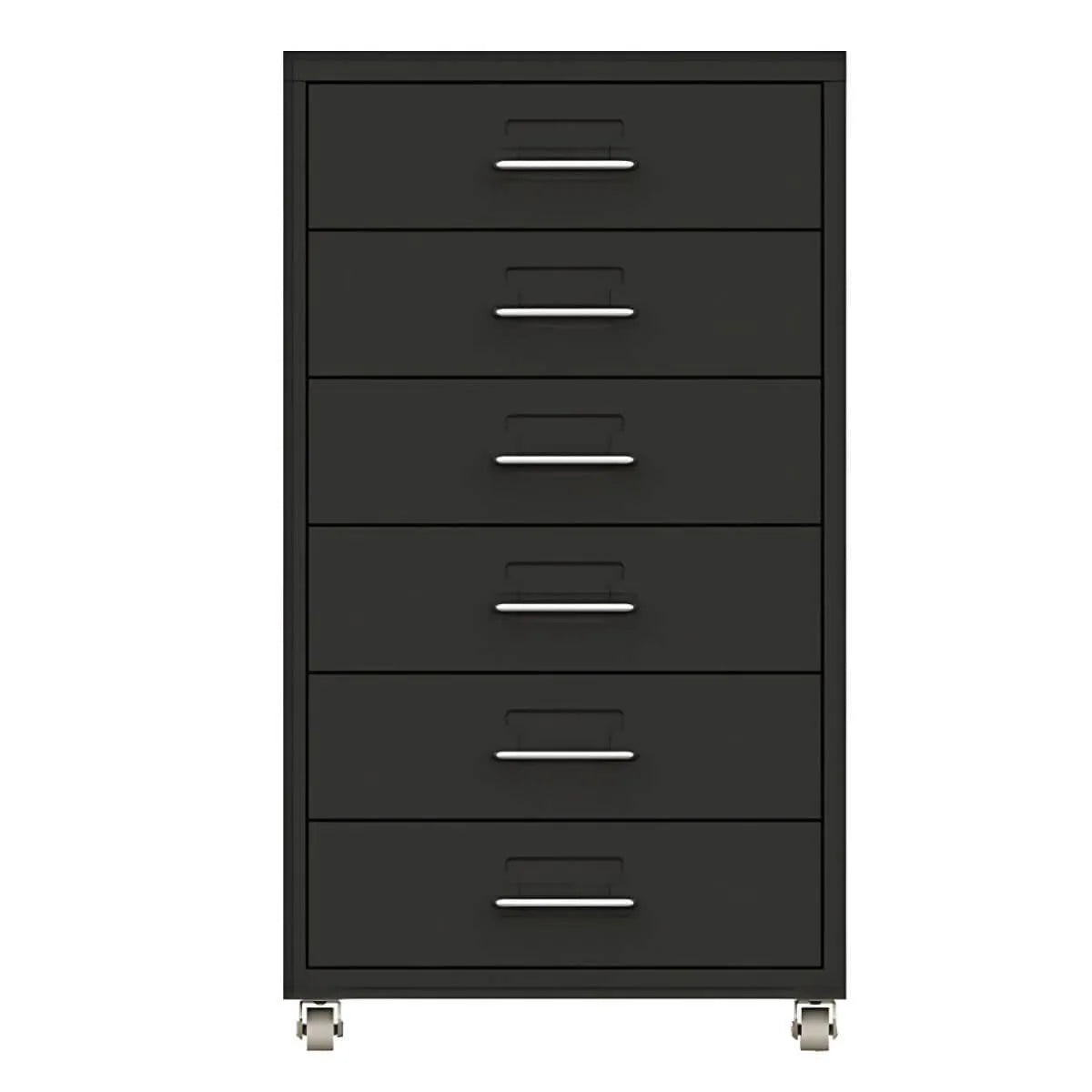 Slim Steel Rolling File Cabinets With Removable Drawers