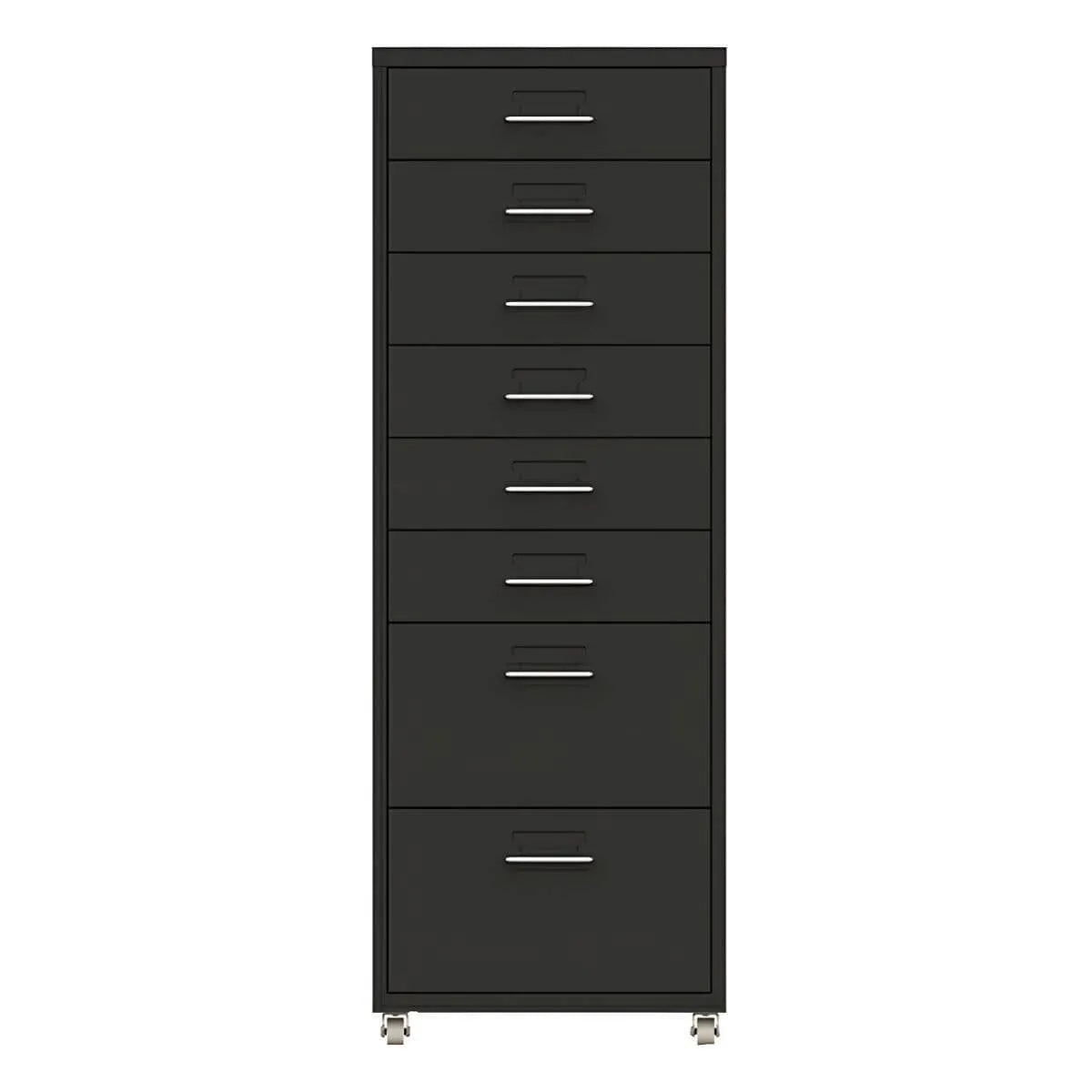Slim Steel Rolling File Cabinets With Removable Drawers