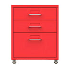 Slim Steel Rolling File Cabinets With Removable Drawers