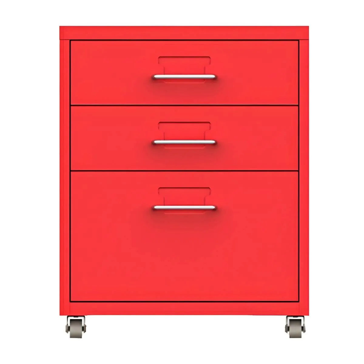 Slim Steel Rolling File Cabinets With Removable Drawers