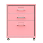 Slim Steel Rolling File Cabinets With Removable Drawers