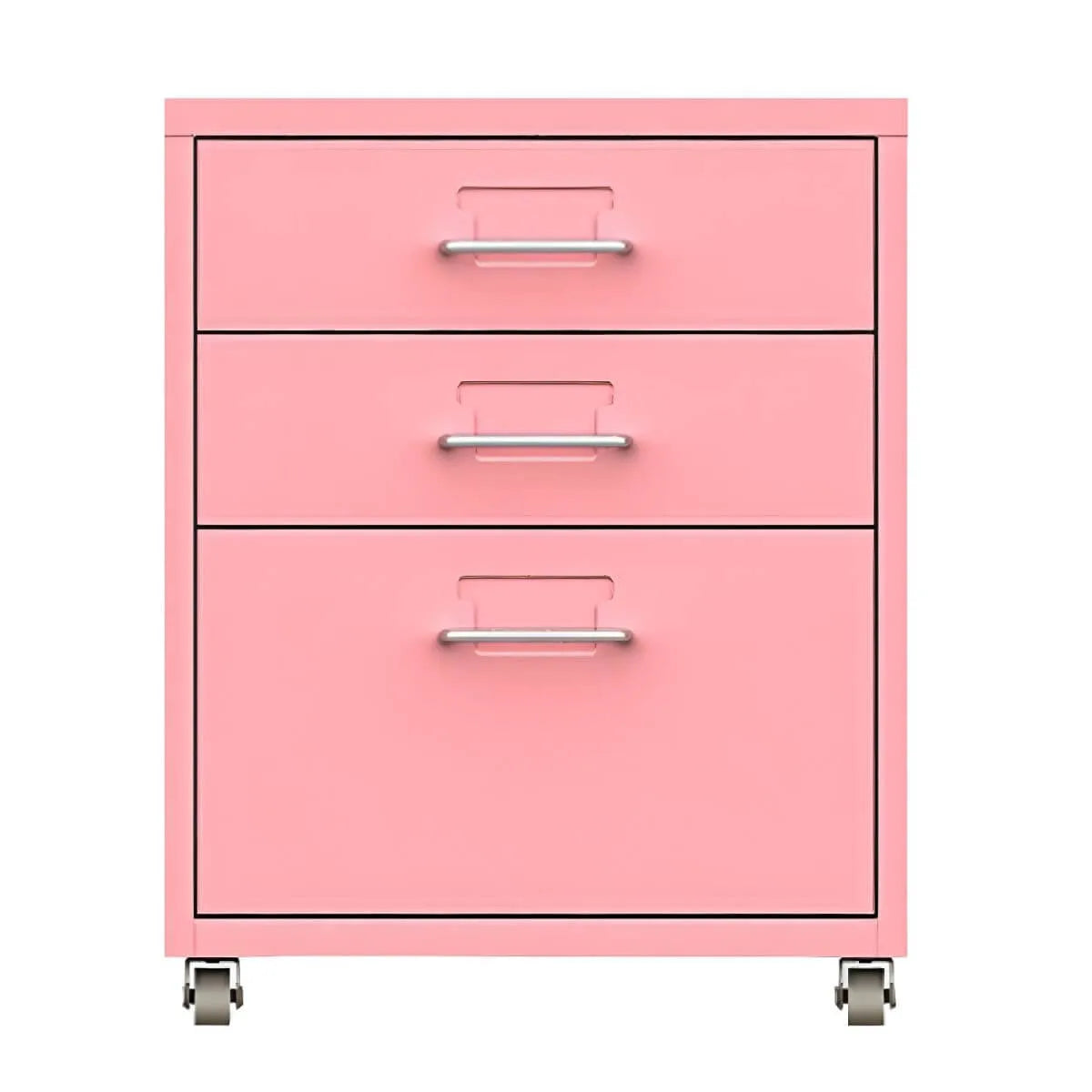 Slim Steel Rolling File Cabinets With Removable Drawers