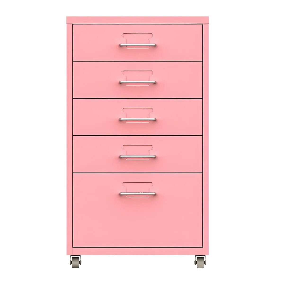 Slim Steel Rolling File Cabinets With Removable Drawers