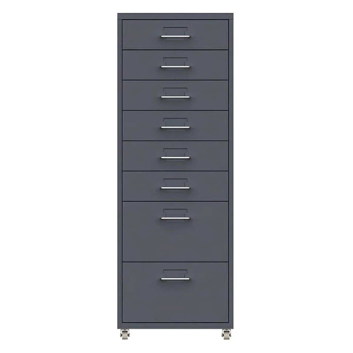 Slim Steel Rolling File Cabinets With Removable Drawers